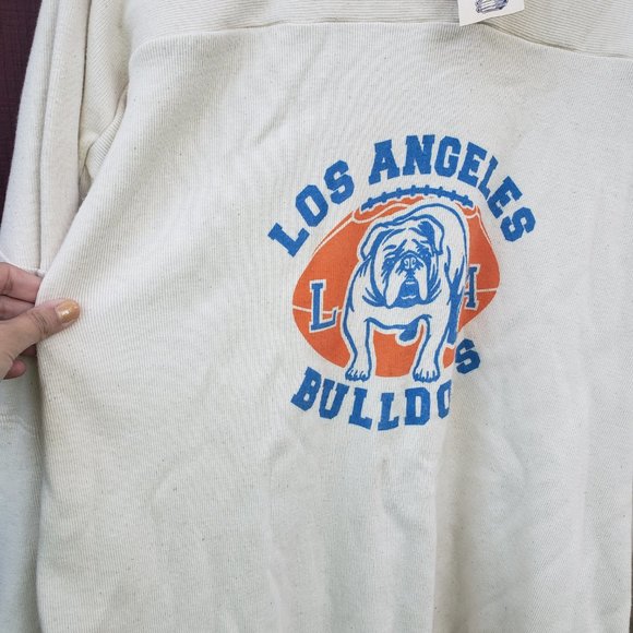 Ebbets Field Flannels NEW Los Angeles Bulldogs Football Utility Sweatshirt - Picture 6 of 14